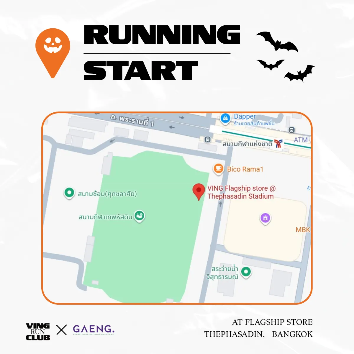 RUN GOOD, EAT BETTER By VING x GAENG
